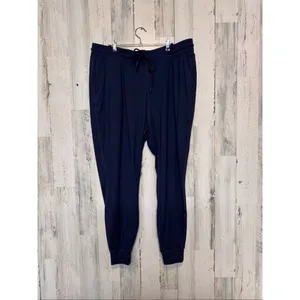 Fabletics High-Rise Training Joggers Navy Blue Women’s XXL/1X thumbnail 2
