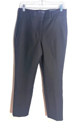 White House Black Market Elle Slim Ankle Pants 6‎ Black NWT Comfort Stretch thumbnail 1