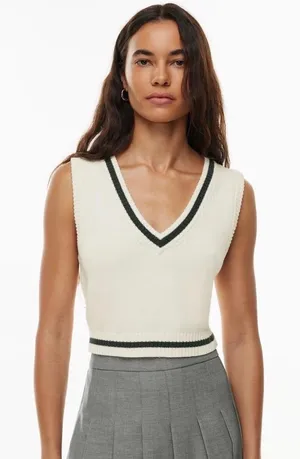 Aritzia Sunday Best Quinn Sweater Vest Small thumbnail 1