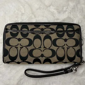 Coach Black Wristlet Wallet thumbnail 2