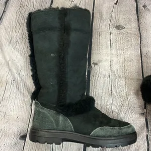 UGG Sundance II Revival Black Tall Boots size 7W thumbnail 16