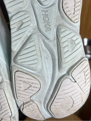 Hoka Women's White & Teal Running Sneakers thumbnail 6