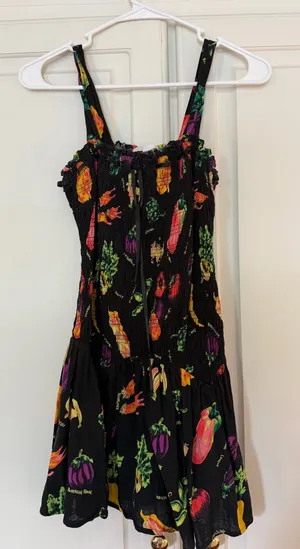Kimchi blue vegetable Mini dress  thumbnail 1