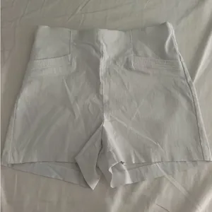 White Micro Shorts thumbnail 1