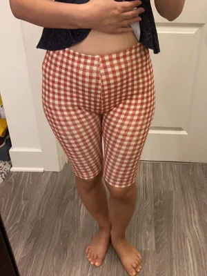 ZARA stretchy cotton shorts. S thumbnail 1