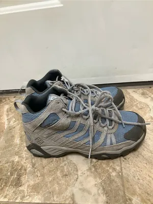 COLUMBIA Armitage Lane Mid Waterproof Hiking Boots Women’s 8.5 Grey blue thumbnail 3