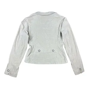 Y2K Unionbay Tan Corduroy Stretch Blazer Jacket Womens Large Button Front Beige thumbnail 10