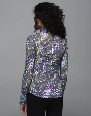 Lululemon Define Jacket in Floral Sport White Multi 8 thumbnail 2