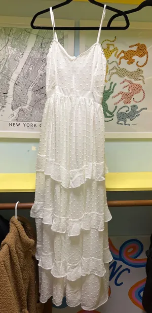 Fame and Partners Maxi White Dress thumbnail 2