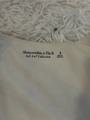 Abercrombie Cream One-Piece Bodysuit thumbnail 2
