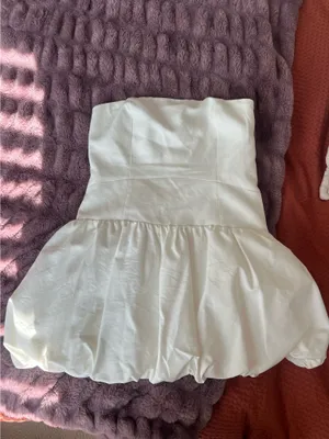 White Meshki Mini Dress thumbnail 4