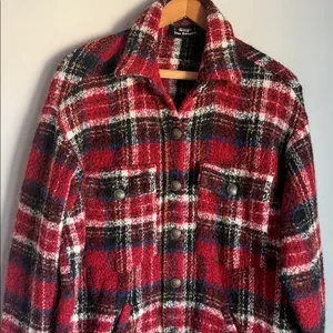 The Kooples Tweed Plaid Shacket thumbnail 5
