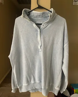 Aerie Crewneck Oversized thumbnail 1