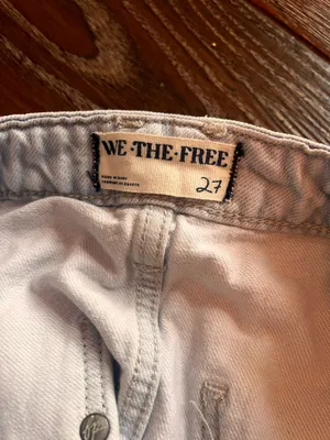 Free People Jean Shorts thumbnail 3