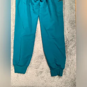 Figs Teal Jogger scrub pants with Drawstring XS thumbnail 9