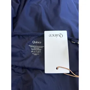 New Quince Blue Italian Cami One Piece Swimsuit Size Large thumbnail 5