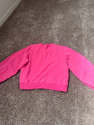 Nebraska cropped crew neck Pink thumbnail 2