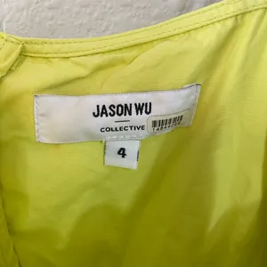 Jason Wu Collective Yellow Midi Dress size 4 thumbnail 3