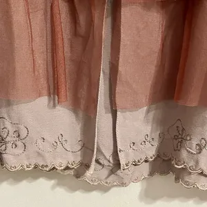 Nataya Women’s Taupe Dress Sz S Titanic Gatsby Jazz Party Wedding Tiered chiffon thumbnail 10