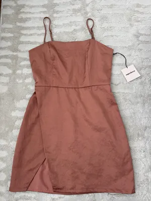 Super down rust mini dress thumbnail 1
