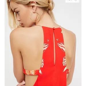 Free People “Back To You” Long Boho Dress Size Medium thumbnail 3