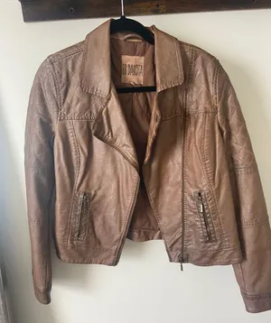 Brown Leather Jacket thumbnail 1