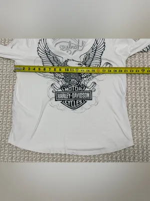 Harley-Davidson white graphic tee Bootlegger Knoxville Tennessee XL thumbnail 4