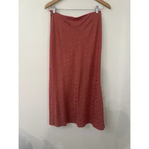 Veronica Beard Silk Franconia Skirt Womens 4 Rose Pink Side Button Feminine NWT thumbnail 7