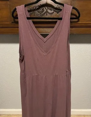 A New Day Sleeveless Mauve Dress thumbnail 1
