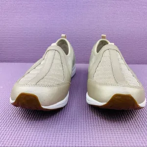 Easy Spirit Espiers Mesh Upper Slip On‎ Sneakers Metallic Beige Gold 7.5 thumbnail 6