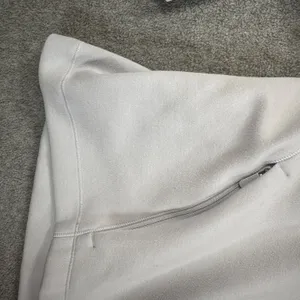 Lululemon AirWrap Modal Crew Sweatshirt Alpine White 16 Boxy Cropped Pullover thumbnail 4