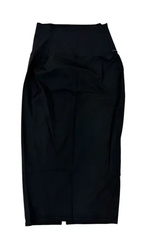Lululemon Nulu High-Rise Midi Skirt Size 4 Black Back Slit NWT thumbnail 1