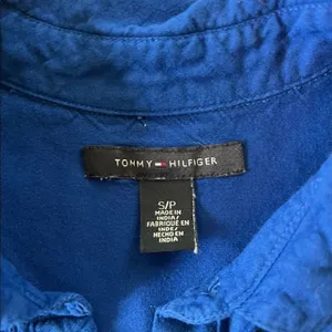 Tommy Hilfiger Royal Blue Long Sleeve Button Down Shirt Small thumbnail 3