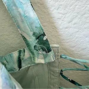 ASTR The Label Kelby Maxi Dress in Green Blue Floral - Small thumbnail 10