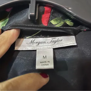 Megan Taylor intimates robe SZ M Black Size M thumbnail 5
