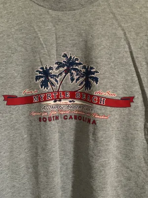 Fruit of the Loom South Carolina Myrtle Beach Crew Neck T-Shirt thumbnail 3