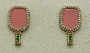 Pickleball | Paddle Stud Earrings, set Pink thumbnail 2