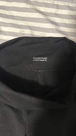 Fabletics Black Powerhold Biker Shorts thumbnail 3