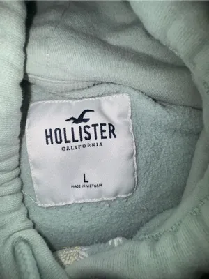 Hollister Daisy Pullover Hoodie - Pale Blue thumbnail 3