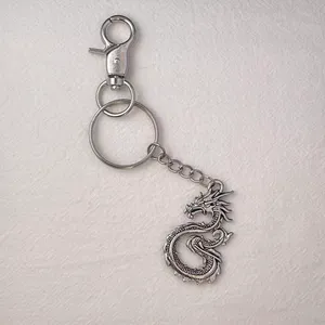 Dragon Keychain Charm for Men Women Car Keychain Key Ring Bag Charm Streetwear thumbnail 4