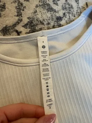 Lululemon Ebb To Street Crop Rib Top thumbnail 3