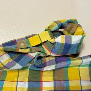 Lauren Ralph Lauren Women’s Shirt Plaid 100% Cotton Button Up Roll Up Sleeves XS thumbnail 4