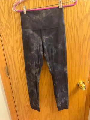 lululemon athletica Black Tie-Dye High-Waist Leggings thumbnail 2