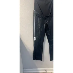 Abercrombie & Fitch Maternity Vegan Leather 90s Straight‎ Pant Size 26 thumbnail 5
