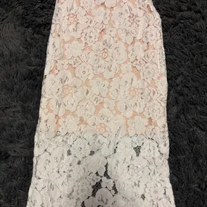 Lulus Elegant White Lace date romantic spaghetti strap Dress maxi dress sz small thumbnail 3