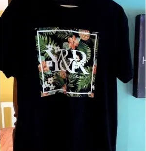 XL Young & Reckless Tropical Tee T-Shirt thumbnail 1