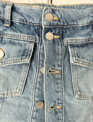 Anthropologie Pilcro Country Denim Skorts, Size 26 thumbnail 10