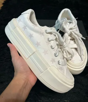 CONVERSE Chuck Taylor all star cruise star print platform shoes sneakers sz 7.5 thumbnail 1
