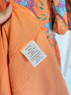 Tuckernuck Hyacinth House NEW Orange Multi Floral Cisco Maxi Dress thumbnail 8