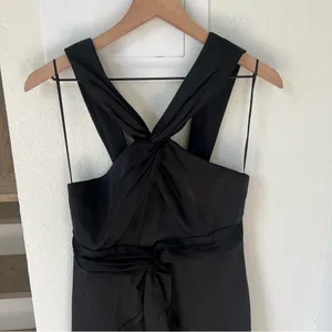 New ASTR The Label Georgiana Halter Neck Maxi Dress in Black thumbnail 8
